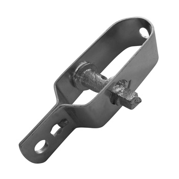 Napinacz drutu do siatki powlekany PVC antracytowy 100x30mm