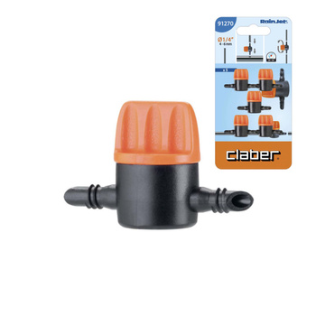 Zawór przelotowy zamknij-otwórz 1/4" CLABER opak. 5 szt.