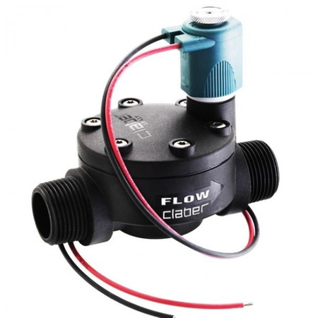 Elektrozawór z gwintem zewnętrznym 1" 9V CLABER 90823