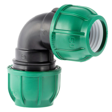 Kolano PE proste 90° 25 x 25 mm woda-woda