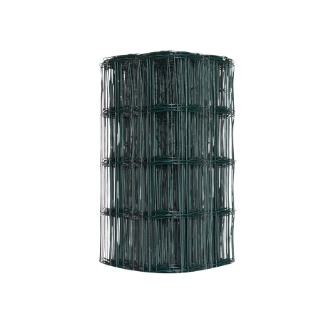 Siatka ogrodzeniowa zgrzewana powlekana PVC 0,4x25m zielona oczko 100x75mm