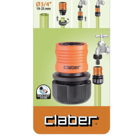 Szybkozłączka na wąż 3/4" Quick-Click CLABER 8608