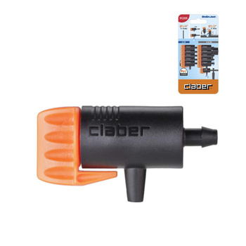 Zraszacz kropelkowy kroplownik końcowy 0-6 l/h CLABER 91209 opak.10 szt.