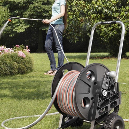Zestaw wózek z wężem ogrodowym 25m Genius Compact Pronto 25 CLABER 8858