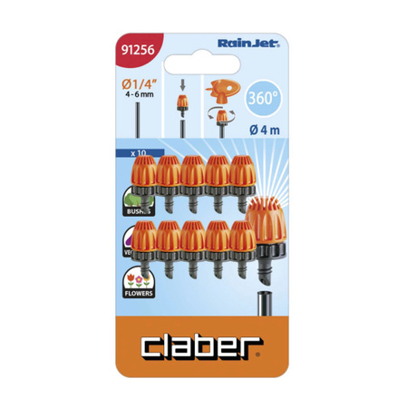 Mikrozraszacz 360° CLABER 91256 opak. 10 szt.