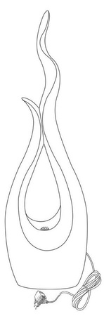 Pompka do fontanny ogrodowej 1 LED