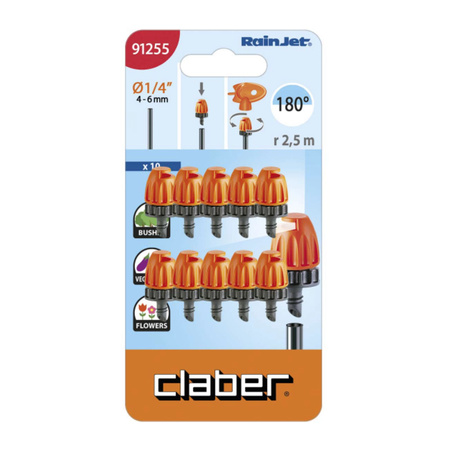 Mikrozraszacz 180° CLABER 91255 opak. 10 szt.