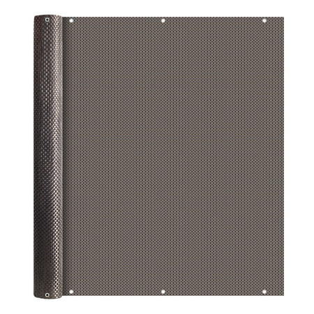 Mata tkanina osłonowa Technorattan Lux 1,5x25m brązowa