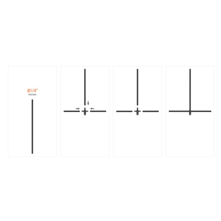 Trójnik na rurę 1/4" CLABER 99141 opak. 30 szt.