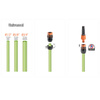 Szybkozłączka  na wąż 1/2"-5/8"-3/4" Ergo-Grip Aquastop CLABER 8548
