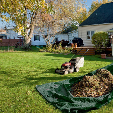 Plandeka 5x8m 70g zielona/grafit