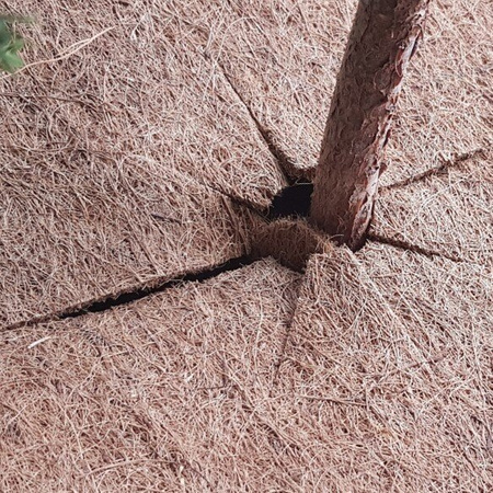 Dysk krążek ściółkujący ochronny kokosowy średnica 50 cm