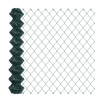 Siatka ogrodzeniowa pleciona powlekana PVC 1,5x10m zielona oczko 65x65mm