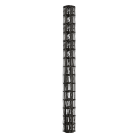Siatka ogrodzeniowa zgrzewana powlekana PVC 1,5x20m antracyt oczko 100x100mm