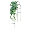 Pergola ogrodowa metalowa łuk CLASSIC 240x140x37 cm czarna
