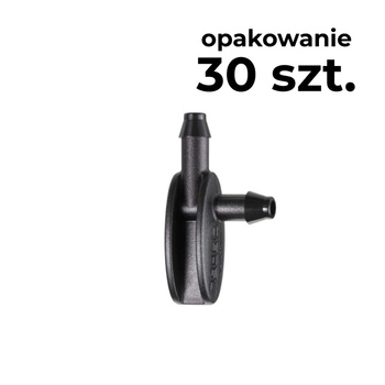 Kolanko wciskane na rurę 1/4" CLABER 99143 opak. 30 szt.