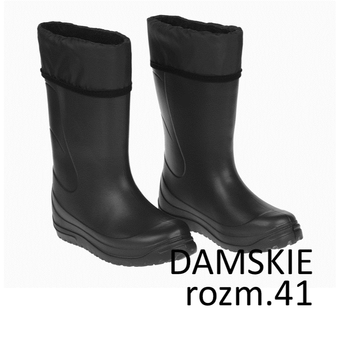 Buty kalosze ocieplane EVA damskie R41