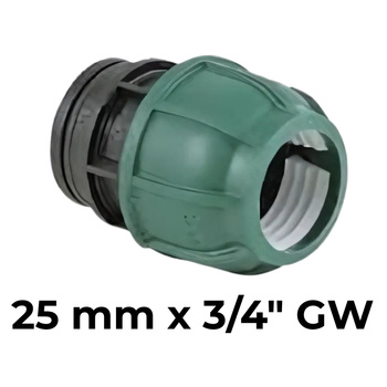 Złącze PE 25x1" GW