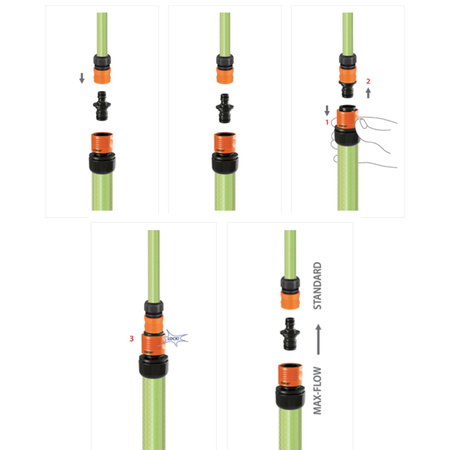 Nypel złączka Max-Flow do standardowej CLABER 9644