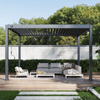 Pergola ogrodowa aluminiowa NEO IRON 4x3 m antracyt