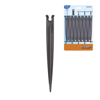 Uchwyt wbijany do rury 1/4" CLABER 91190 opak. 15 szt.