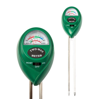 Miernik pH i wilgotności gleby tester podłoża 2w1 NIEZBĘDNIK OGRODNIKA