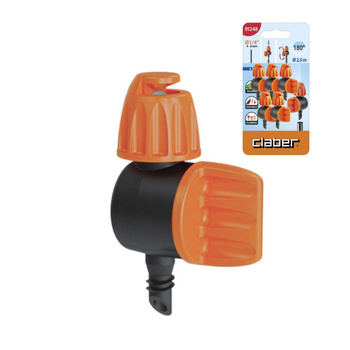 Mikrozraszacz 180° z zaworem CLABER 91248 opak. 5 szt.