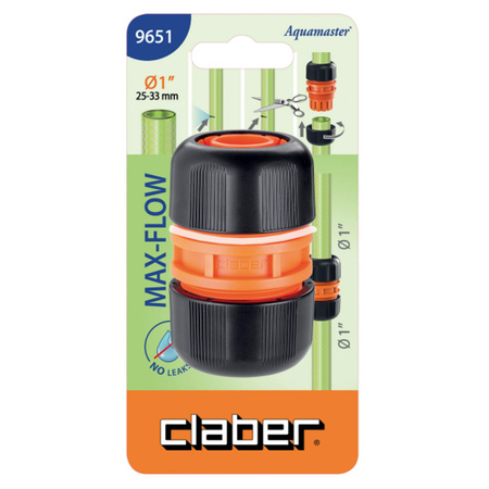 Reparator na wąż 1'' Max-Flow CLABER 9651