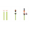 Szybkozłączka  na wąż 1/2"-5/8" Ergo-Grip Aquastop CLABER 8544
