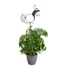Podpora ogrodowa wbijana metalowa KOGUT 140x43cm czarna