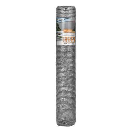 Mata tkanina osłonowa DECO GRAY 1x25m szara