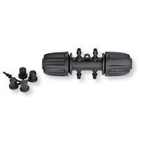Przyłącze kapilary 1/4" do rury 16mm + zatyczki CLABER